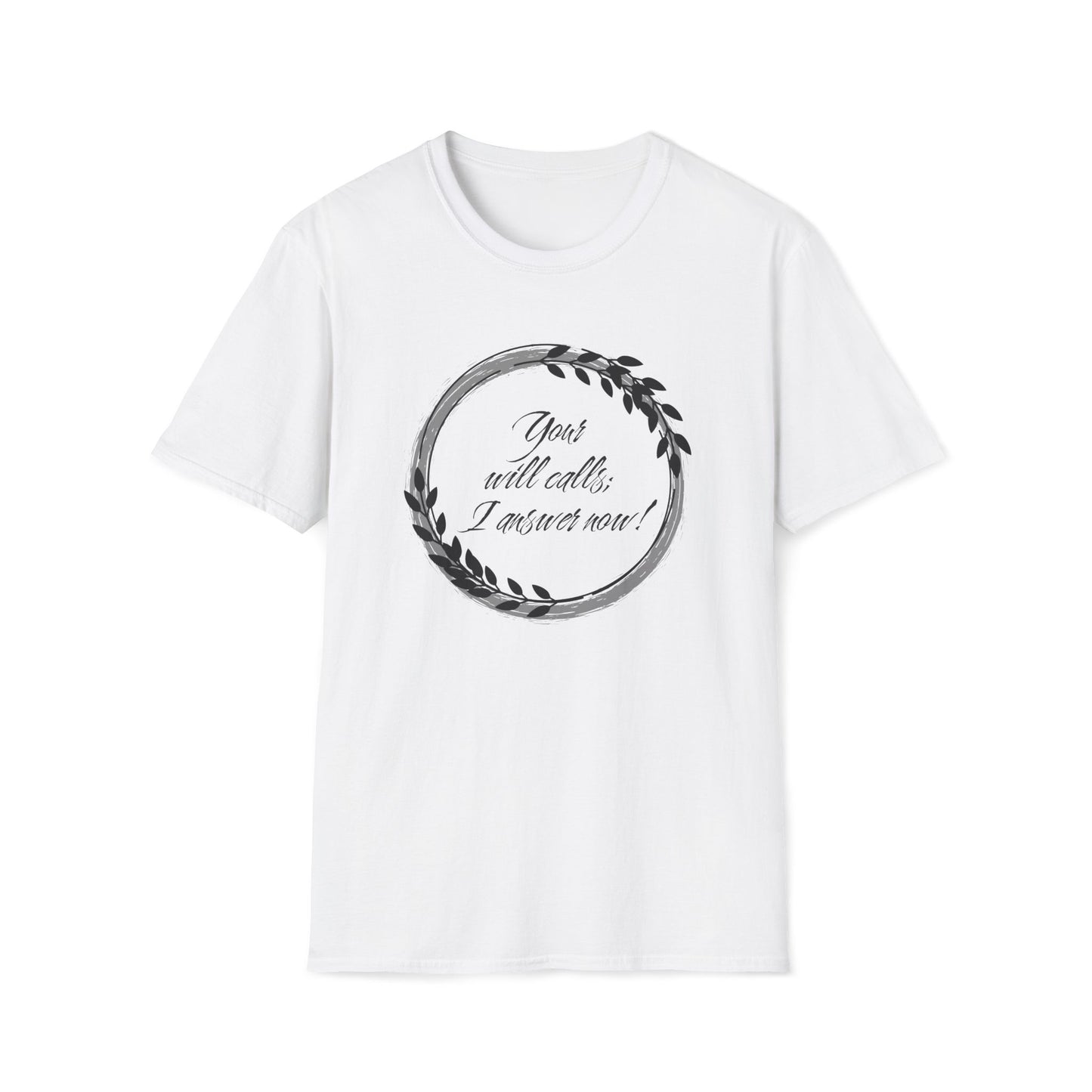 Inspirational Tee, Motivational Shirt, Positive Quote Top, Unisex Softstyle Clothing