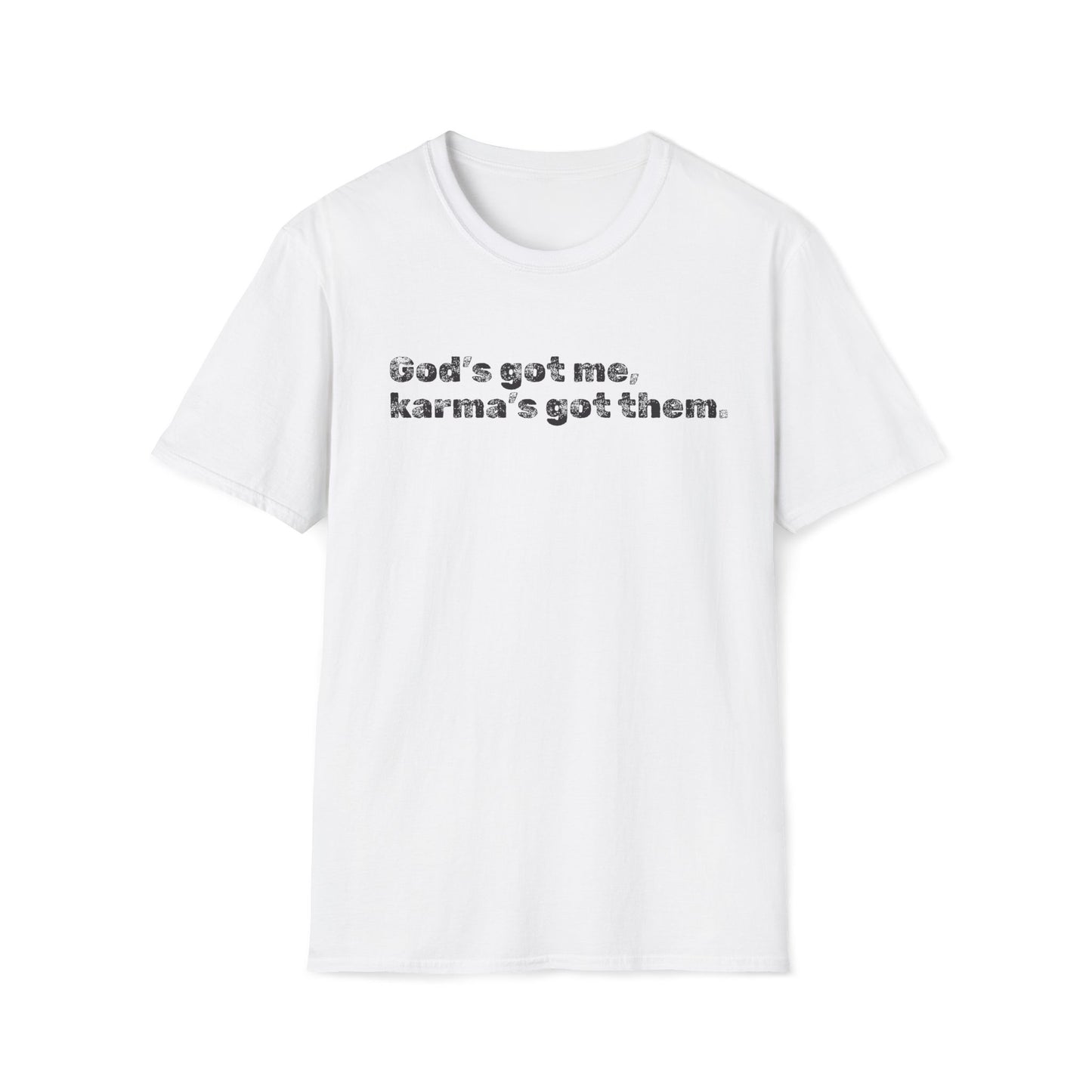 Faithful Karma Unisex T-Shirt, Inspirational Graphic Tee, Trust in God, Positive Vibes Shirt, Religious Gift