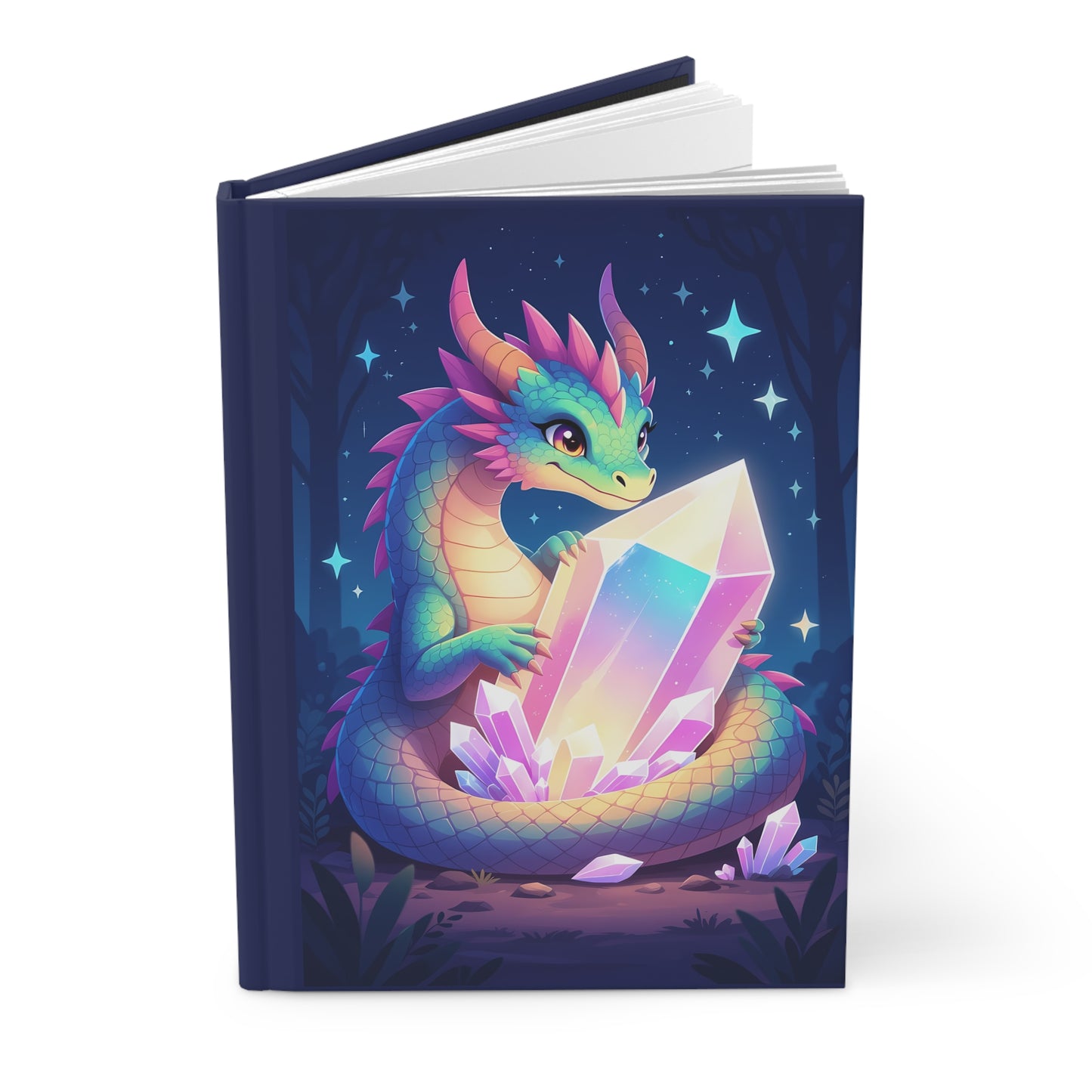 Mystical Dragon Hardcover Journal | Fantasy Writing Notebook, Dragon Lover's Diary
