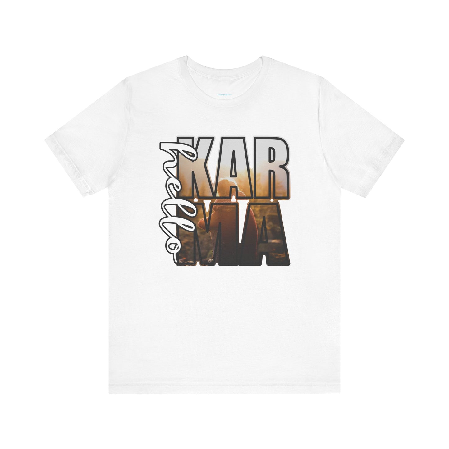 Karma Fall Season T-Shirt, Positive Vibes Tee, Autumn Karma Shirt, Unisex Jersey Top, Karma Graphic Tee, Karma Gift Idea