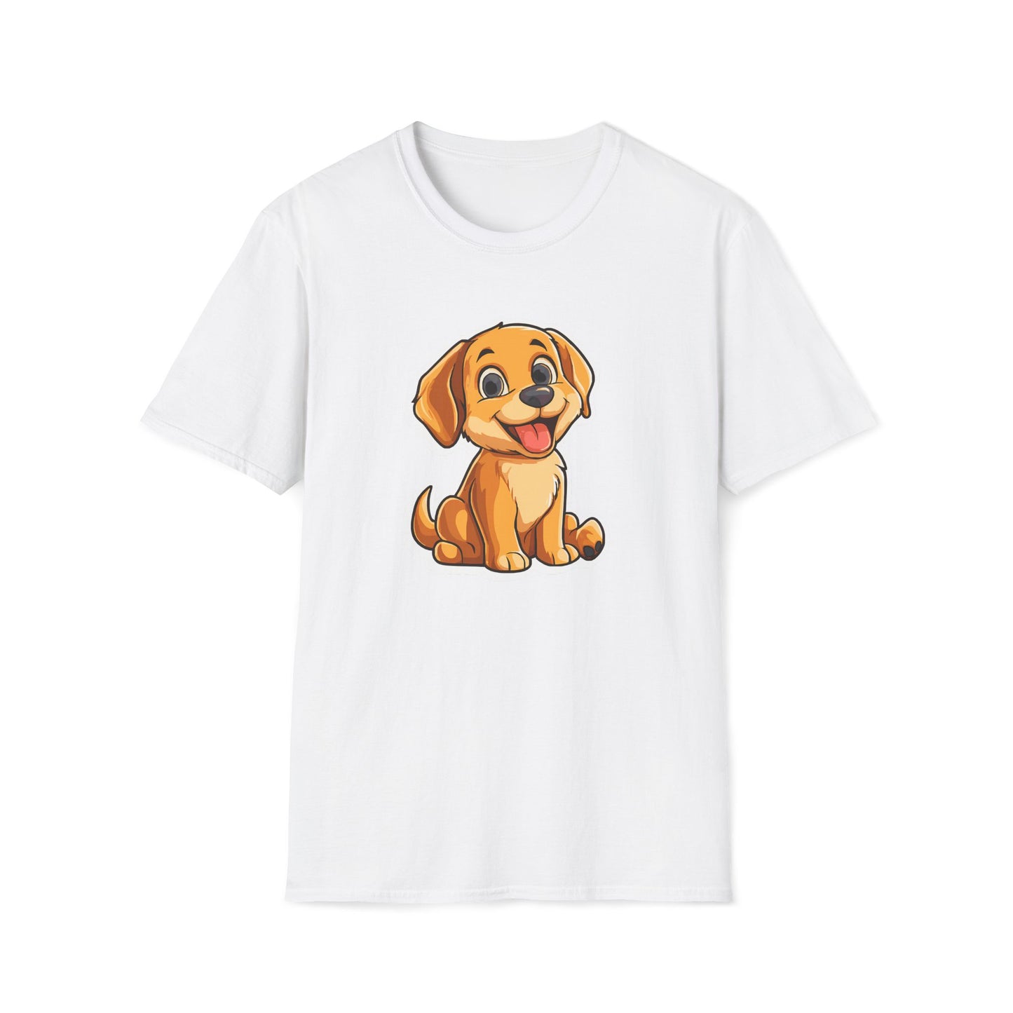 Adorable Puppy Graphic T-Shirt, Perfect Gift for Dog Lovers, Casual Wear, Birthday Apparel, Animal Lover Shirt, Pet Enthusiast Tee, Cute Dog
