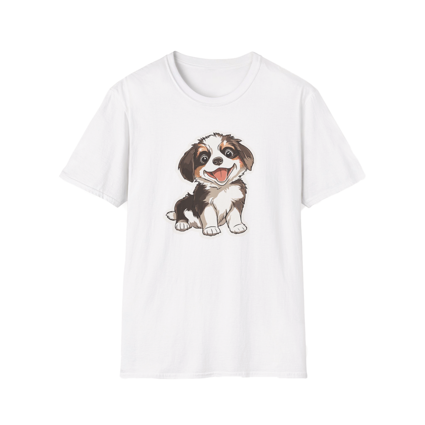 Cute Dog Graphic T-Shirt, Perfect Gift for Pet Lovers, Casual Wear, Birthday Gift, Dog-Themed Apparel