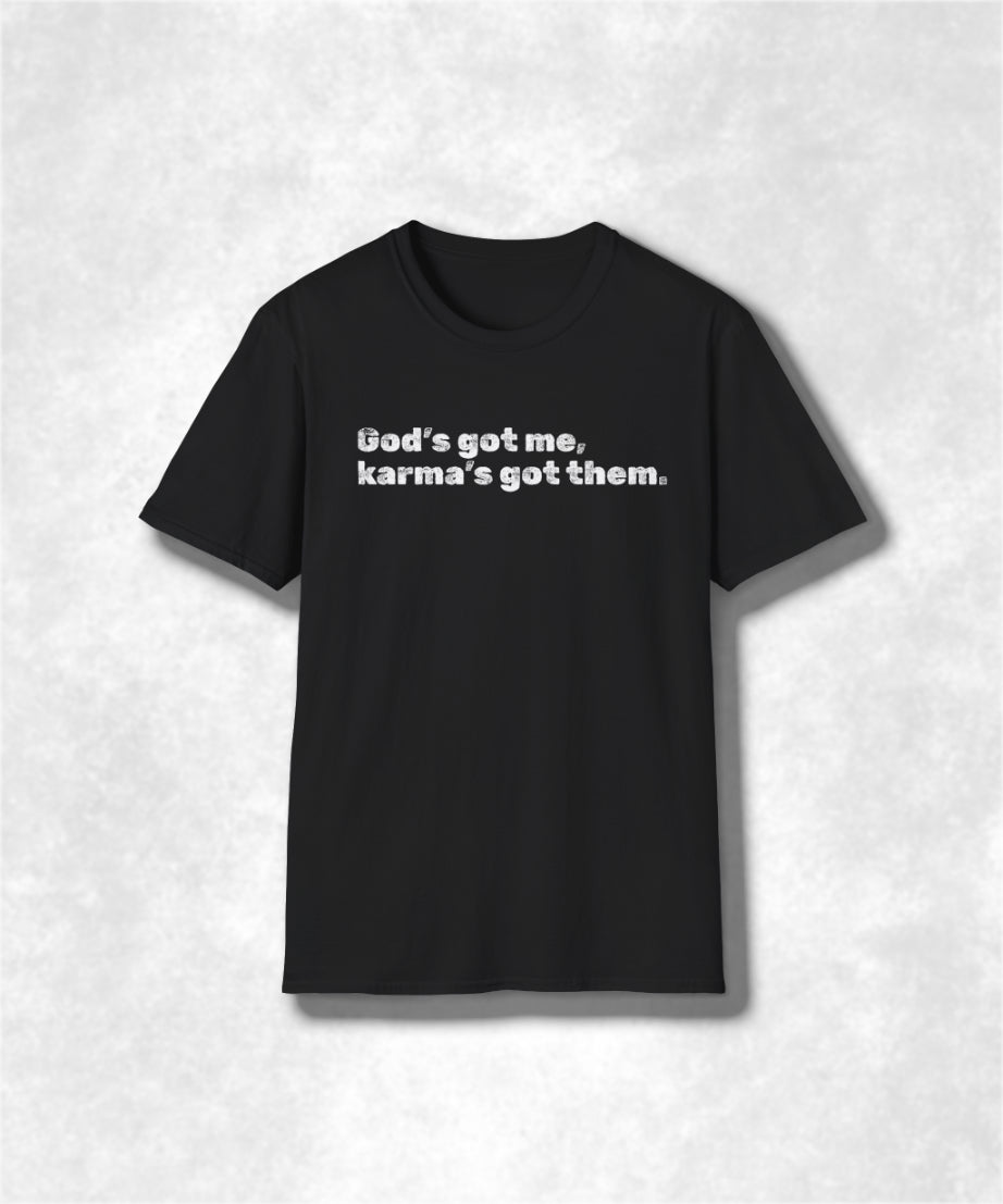 Faithful Karma Unisex T-Shirt, Inspirational Graphic Tee, Trust in God, Positive Vibes Shirt, Religious Gift