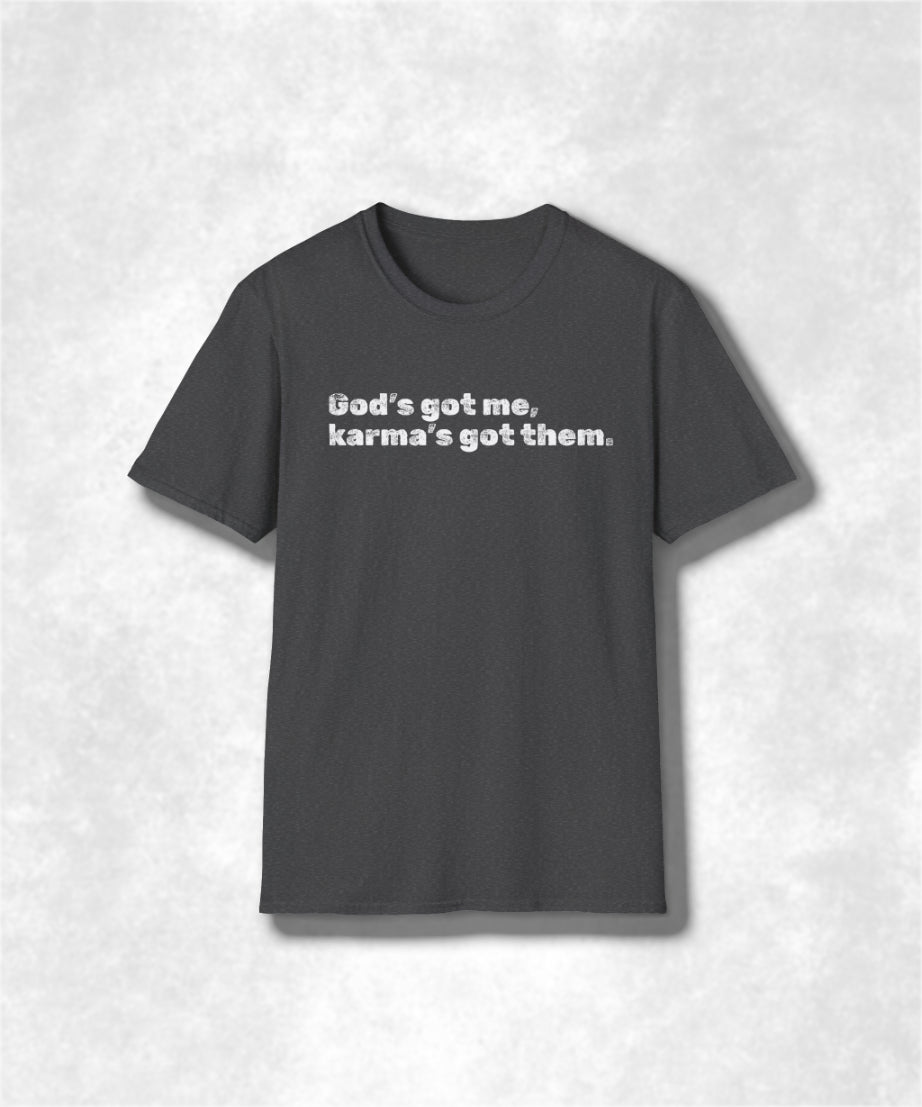Faithful Karma Unisex T-Shirt, Inspirational Graphic Tee, Trust in God, Positive Vibes Shirt, Religious Gift