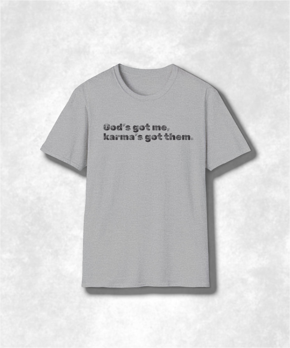 Faithful Karma Unisex T-Shirt, Inspirational Graphic Tee, Trust in God, Positive Vibes Shirt, Religious Gift