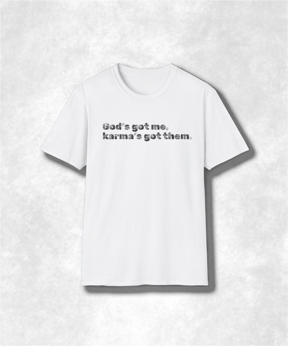 Faithful Karma Unisex T-Shirt, Inspirational Graphic Tee, Trust in God, Positive Vibes Shirt, Religious Gift