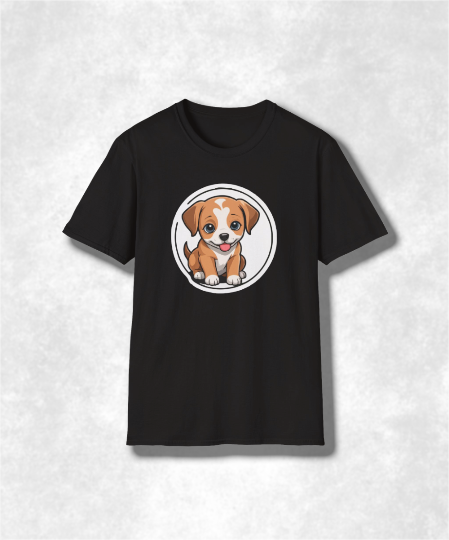Adorable Dog Lover T-Shirt, Perfect for Gifts, Animal Rescue Support, Casual Wear, Birthdays, Pet Enthusiasts