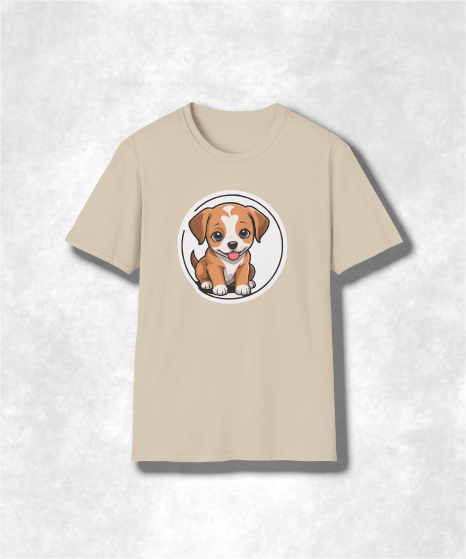 Adorable Dog Lover T-Shirt, Perfect for Gifts, Animal Rescue Support, Casual Wear, Birthdays, Pet Enthusiasts