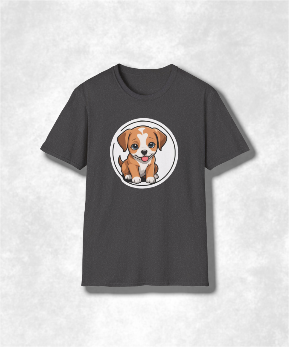 Adorable Dog Lover T-Shirt, Perfect for Gifts, Animal Rescue Support, Casual Wear, Birthdays, Pet Enthusiasts