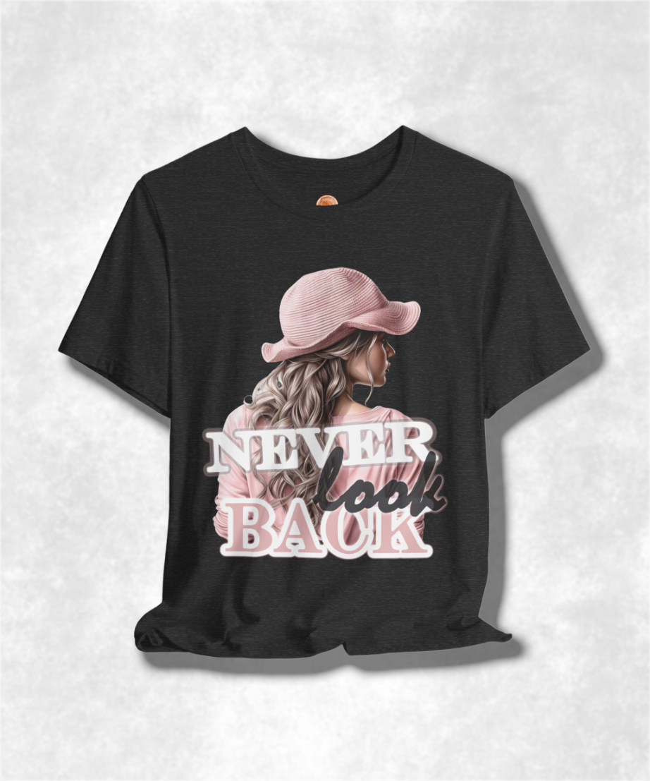 Never Look Back Karma T-Shirt - Graphic Tee, Casual Streetwear
