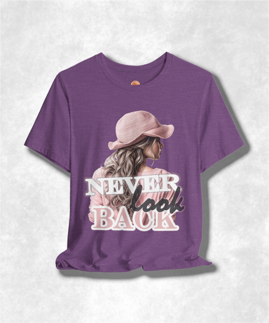 Never Look Back Karma T-Shirt - Graphic Tee, Casual Streetwear