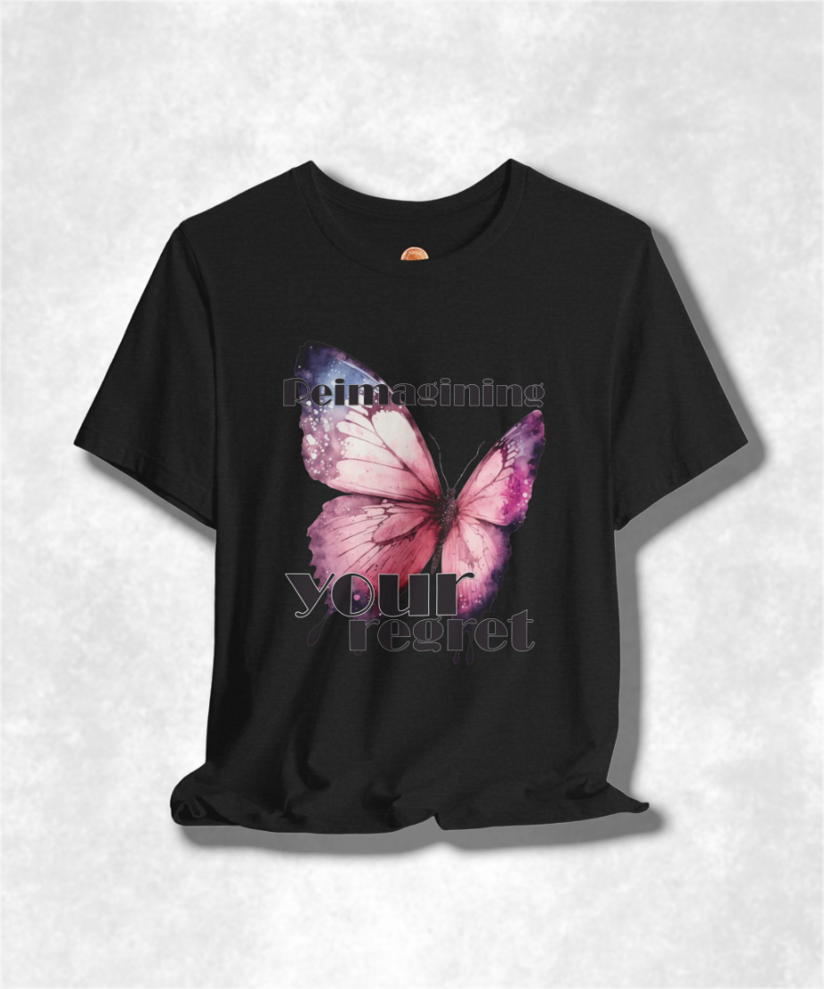 Reimagined Regret Karma T-Shirt - Unique Graphic Tee, Unisex Fit