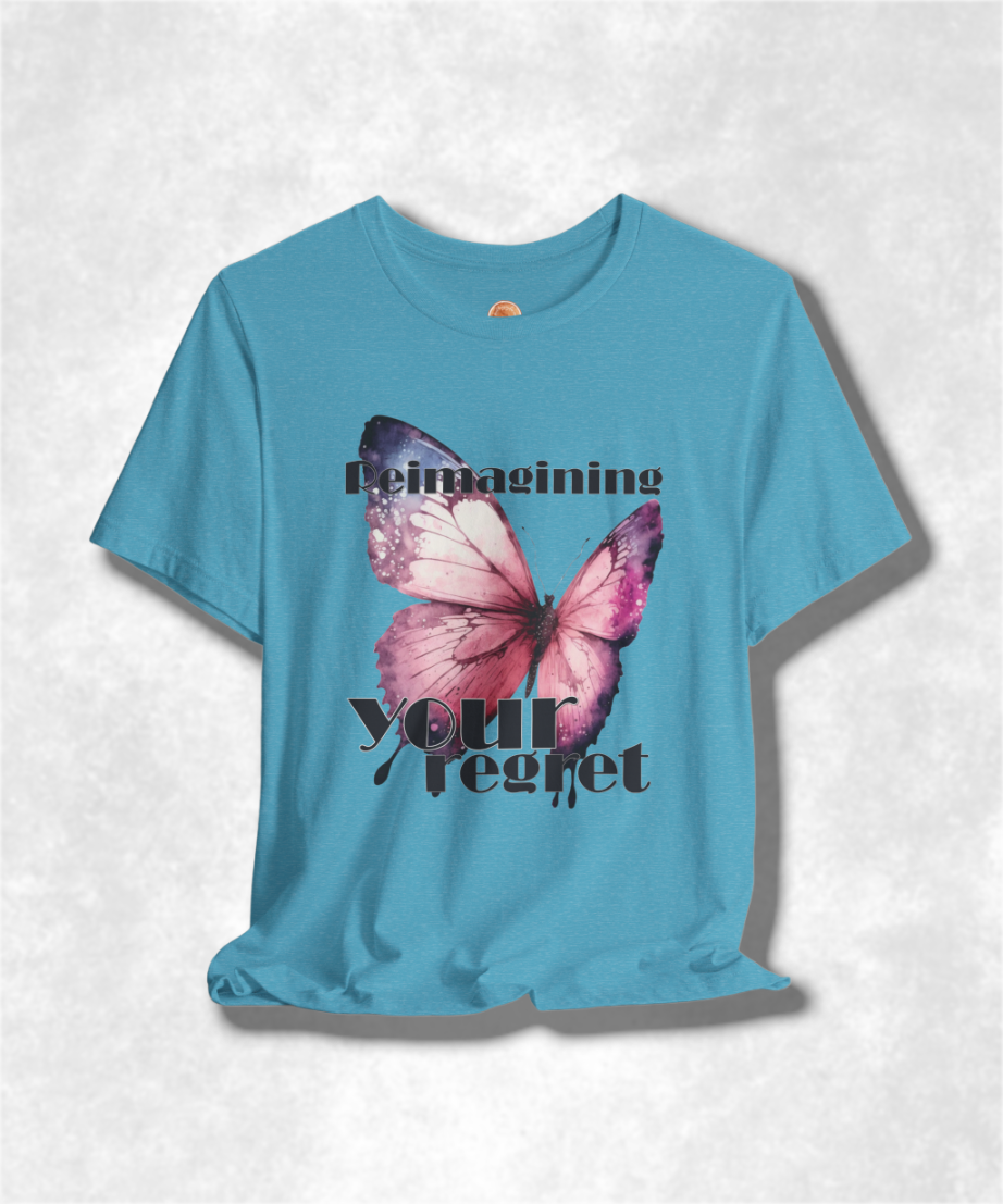Reimagined Regret Karma T-Shirt - Unique Graphic Tee, Unisex Fit