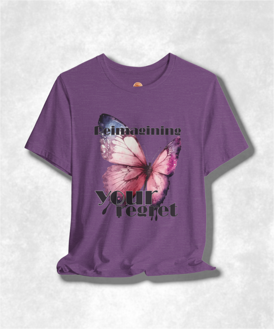 Reimagined Regret Karma T-Shirt - Unique Graphic Tee, Unisex Fit
