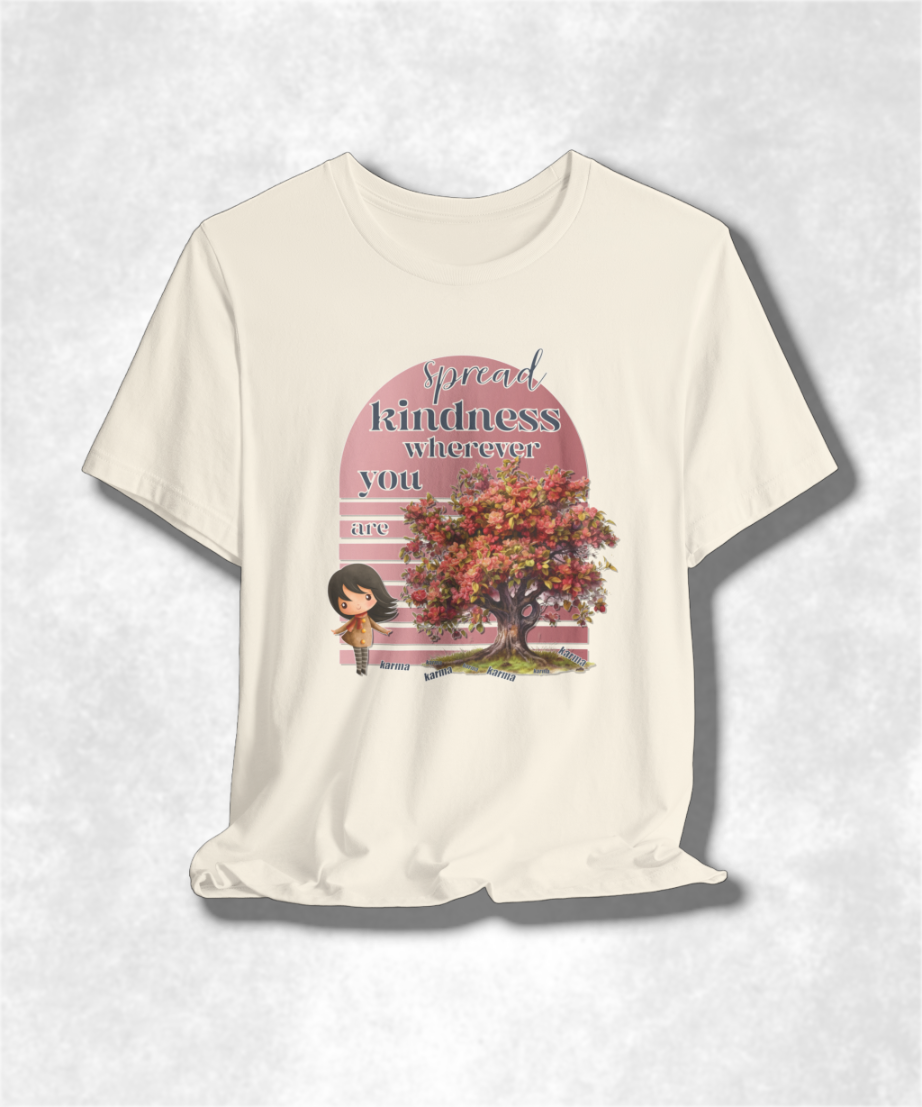 Spread Kindness T-Shirt, Inspirational Graphic Tee, Positive Message Shirt, Unisex Kindness Apparel, Motivational Gift, Uplifting Clothing