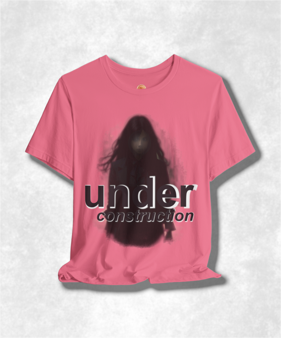 Under Construction Karma T-Shirt - Funny Graphic Tee, Casual Streetwear, Unisex Cotton Shirt, Positive Vibes Apparel, Unique Gift Idea