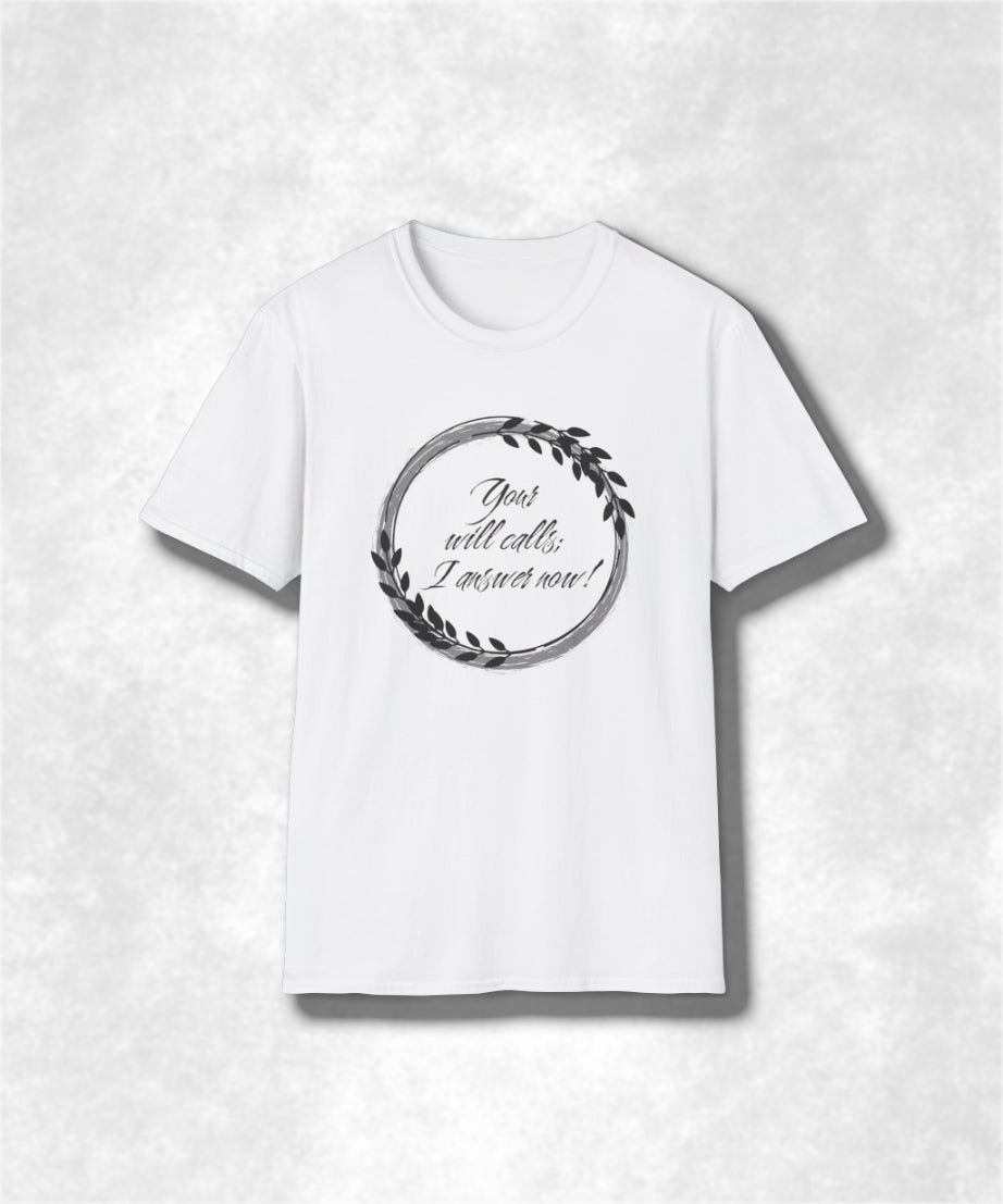 Inspirational Tee, Motivational Shirt, Positive Quote Top, Unisex Softstyle Clothing