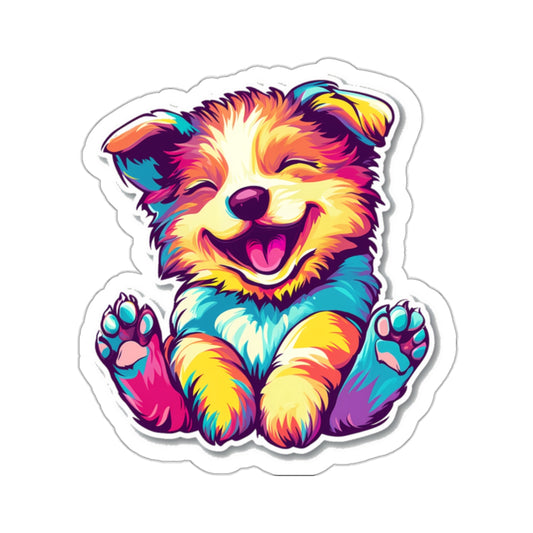 Karma Dog Kiss-Cut Stickers