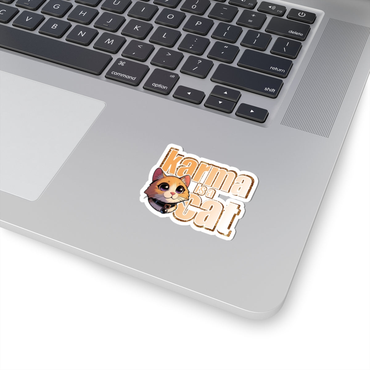 Karma Cat Kiss-Cut Stickers