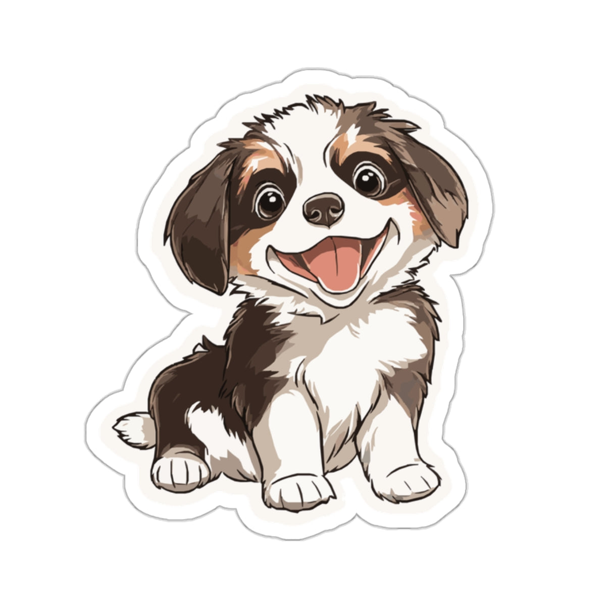 Karma Dog Kiss-Cut Stickers