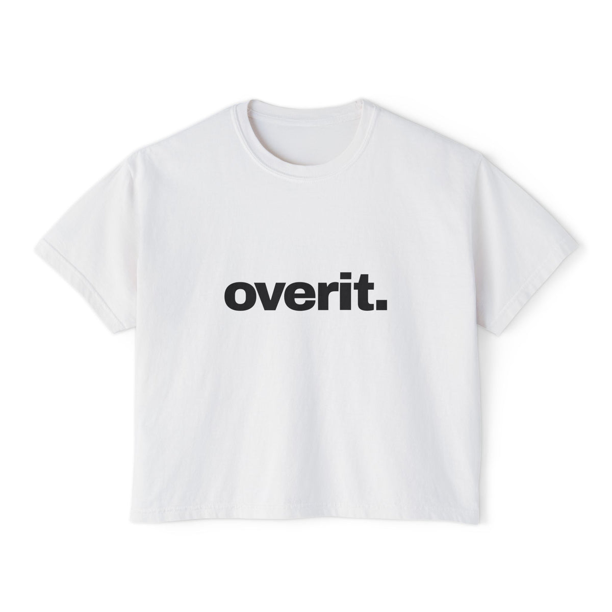 overit. Boxy Tee