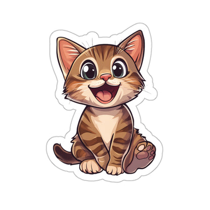 Karma Cat Kiss-Cut Stickers