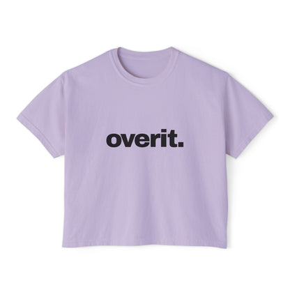 overit. Boxy Tee