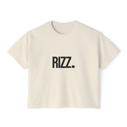 RIZZ. Tee | Women's Boxy Tee