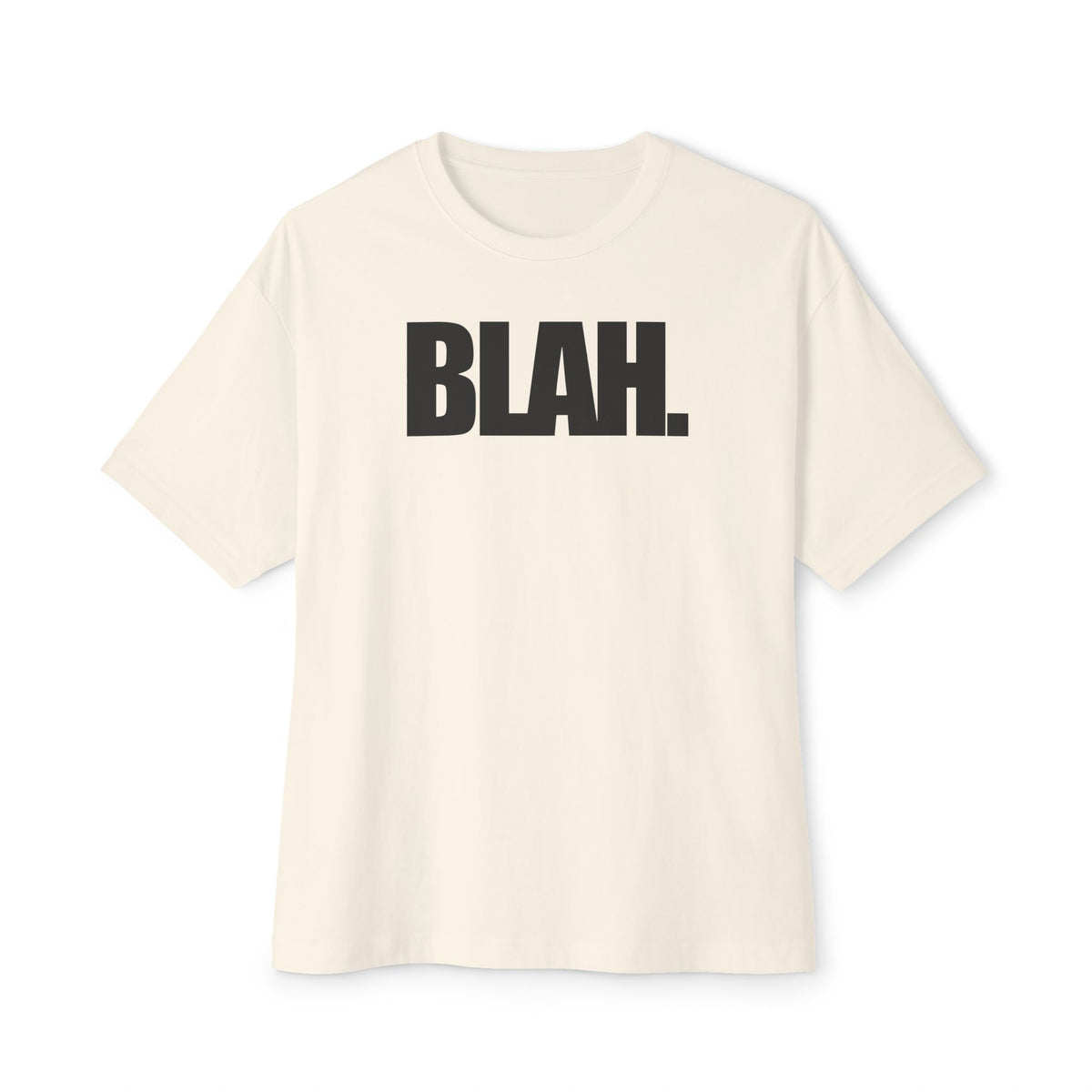 BLAH. Graphic Tee | Boxy Oversized T-Shirt