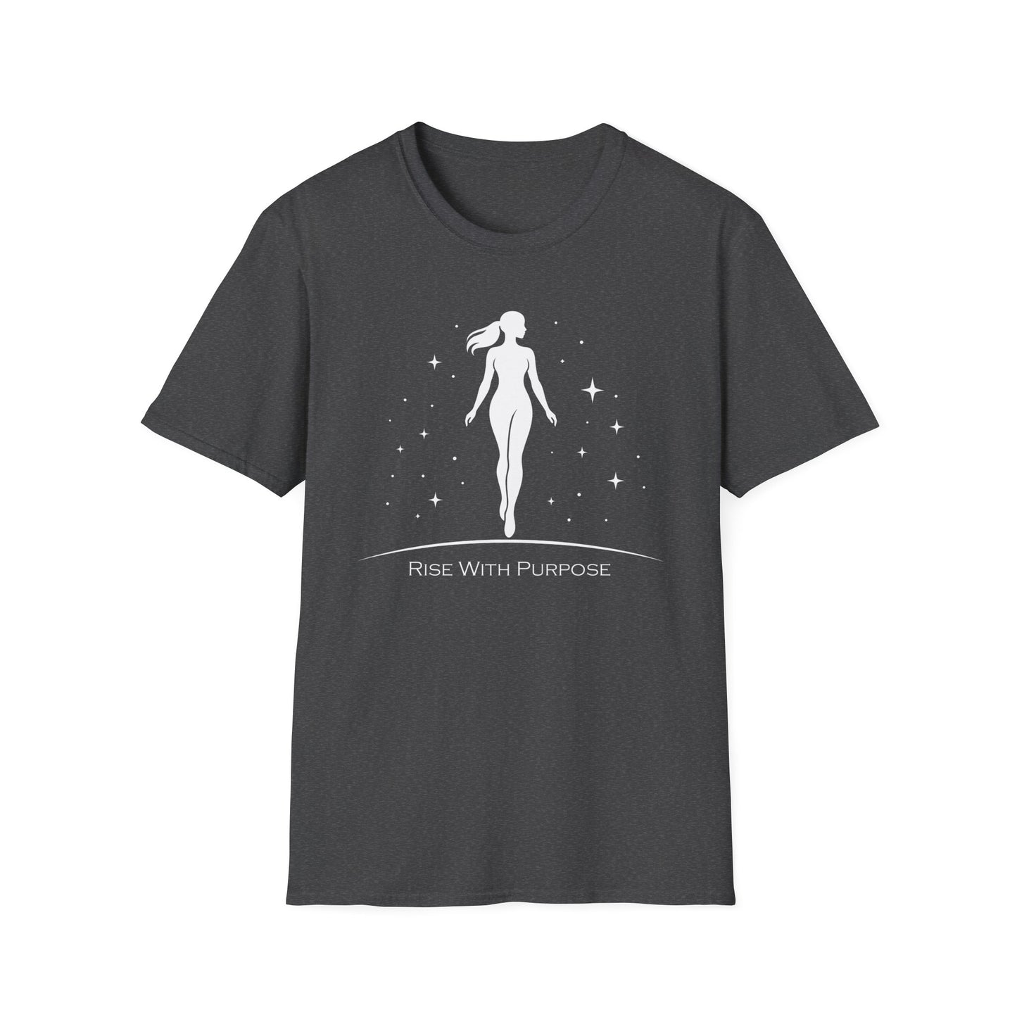 Silhouette Woman with Stars T-Shirt | Rise With Purpose