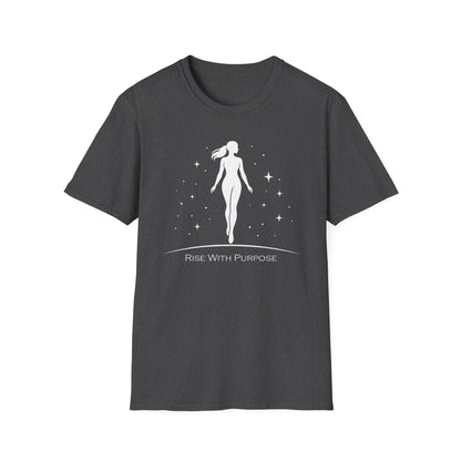 Silhouette Woman with Stars T-Shirt | Rise With Purpose