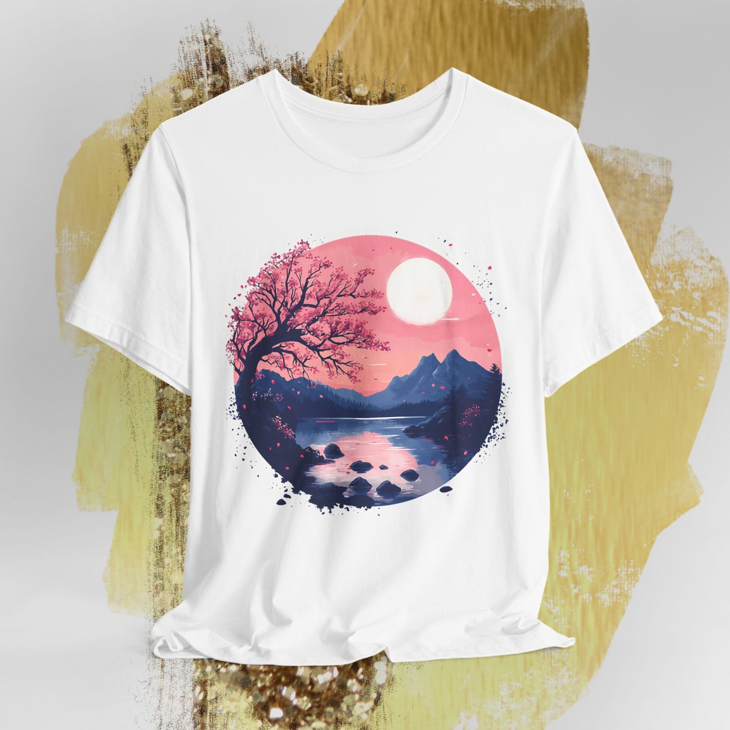 cherry blossoms serenity karma T-shirt