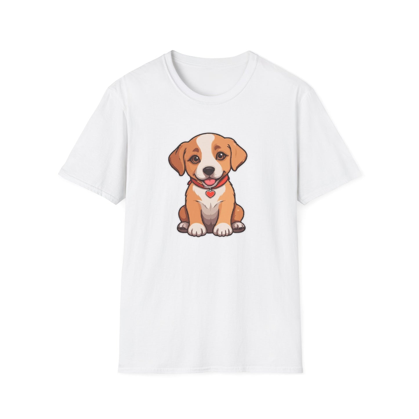Cute Puppy Lover T-Shirt, Dog Themed Gift for Pet Owners, Animal Lover Tee, Casual Wear, Birthday Present, Home & Pet Enthusiasts