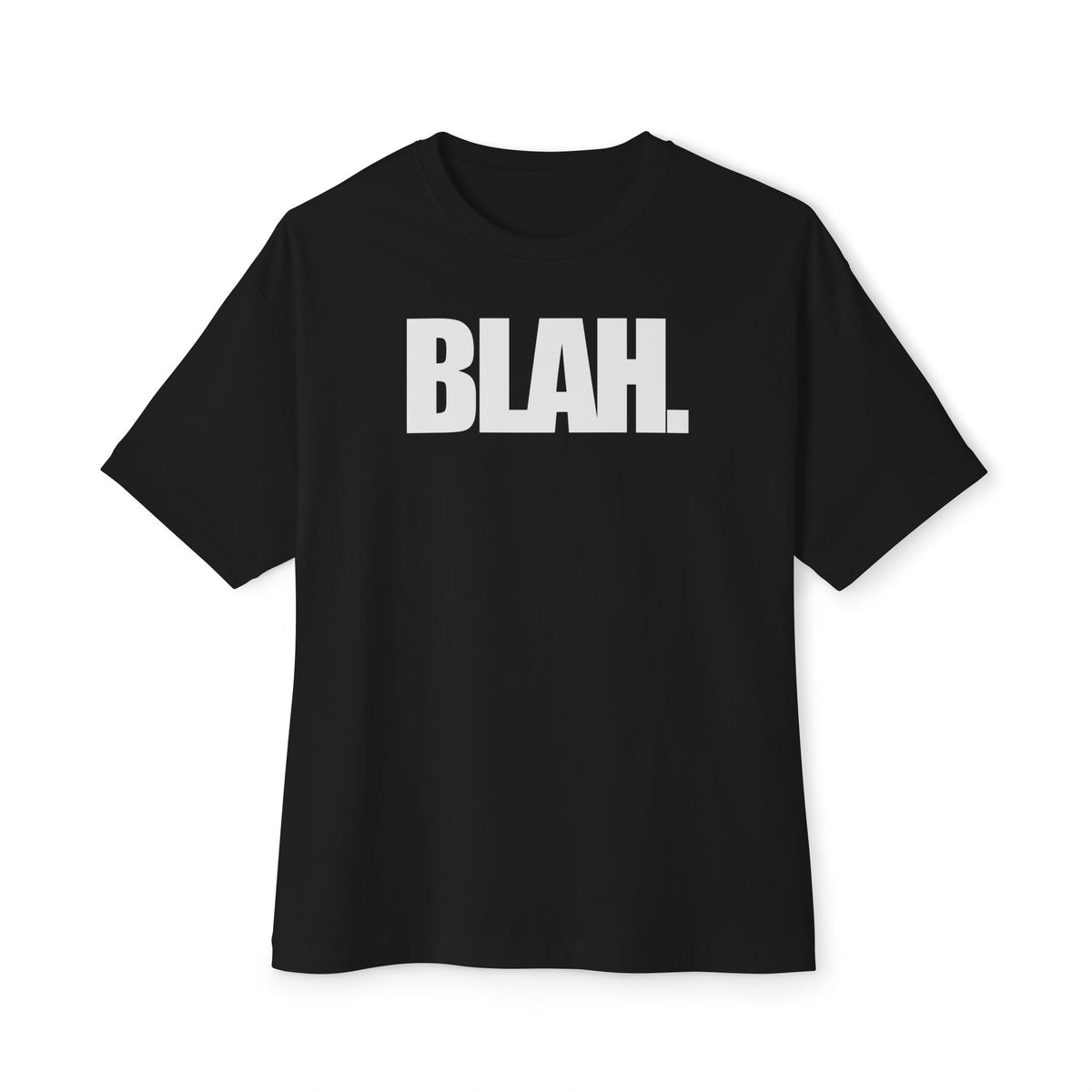 BLAH. Graphic Tee | Boxy Oversized T-Shirt