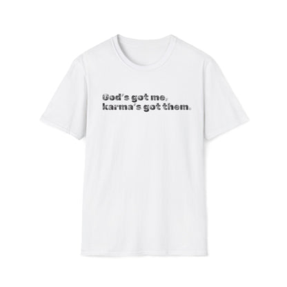 Faithful Karma Unisex T-Shirt, Inspirational Graphic Tee, Trust in God, Positive Vibes Shirt, Religious Gift