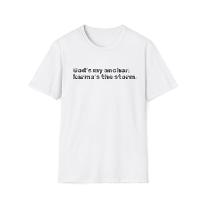 Faithful Karma Unisex T-Shirt, Inspirational Graphic Tee, Trust in God, Positive Vibes Shirt, Religious Gift