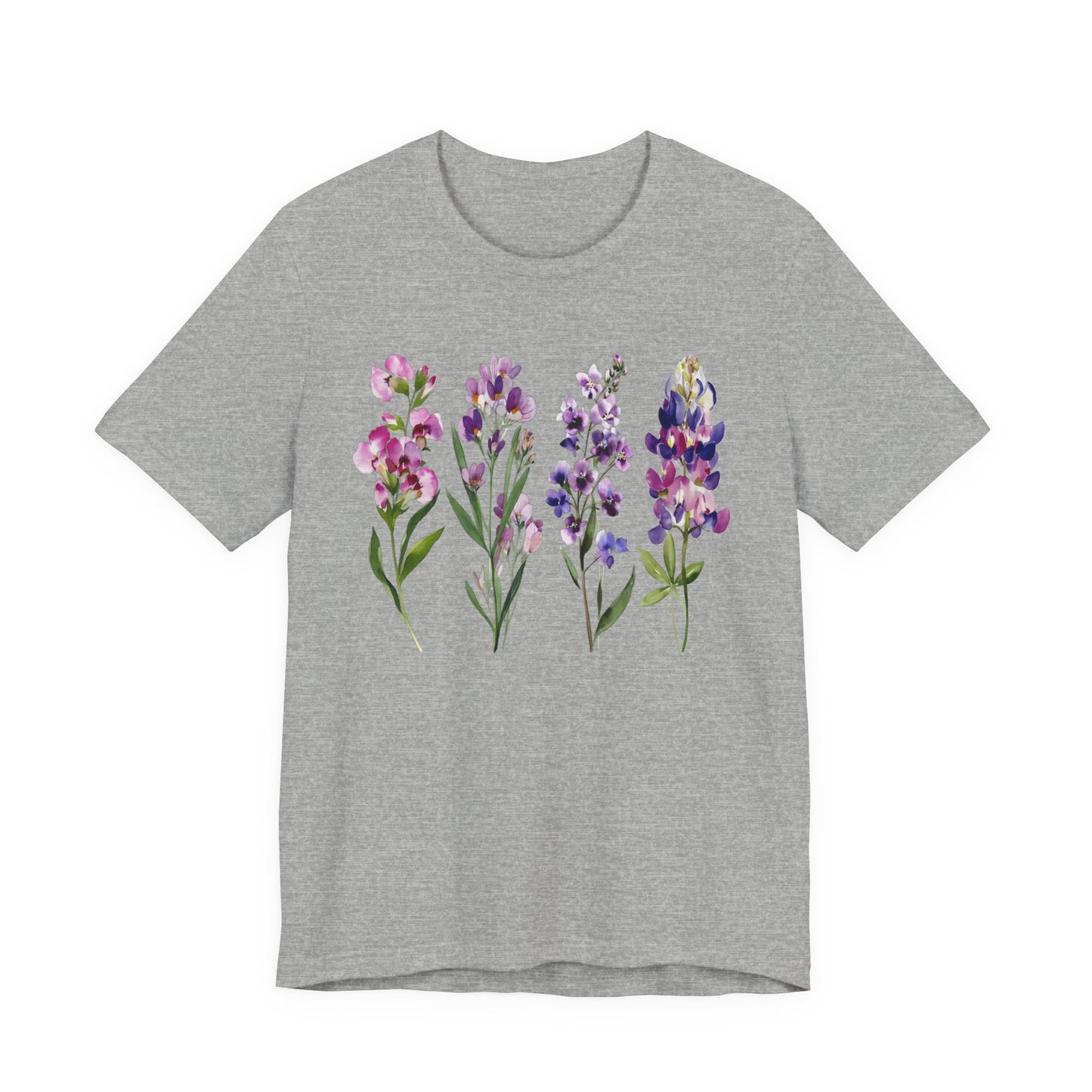 Watercolor Floral Set T-Shirt