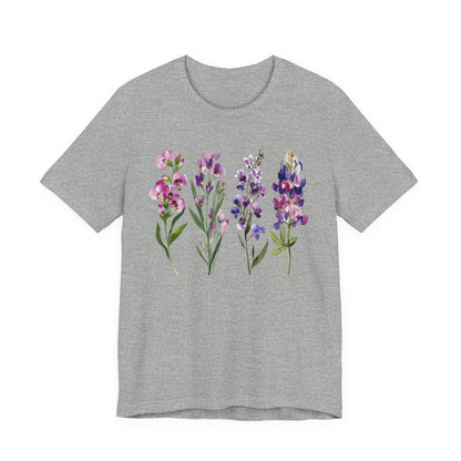 Watercolor Floral Set T-Shirt