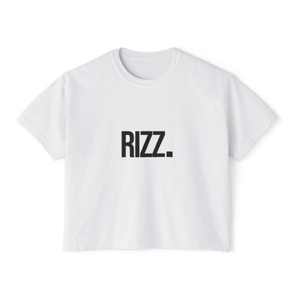 RIZZ. Tee | Women's Boxy Tee