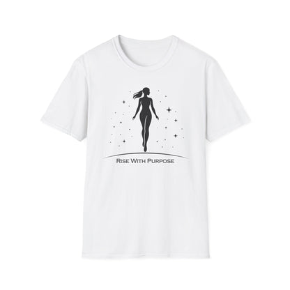 Silhouette Woman with Stars T-Shirt | Rise With Purpose