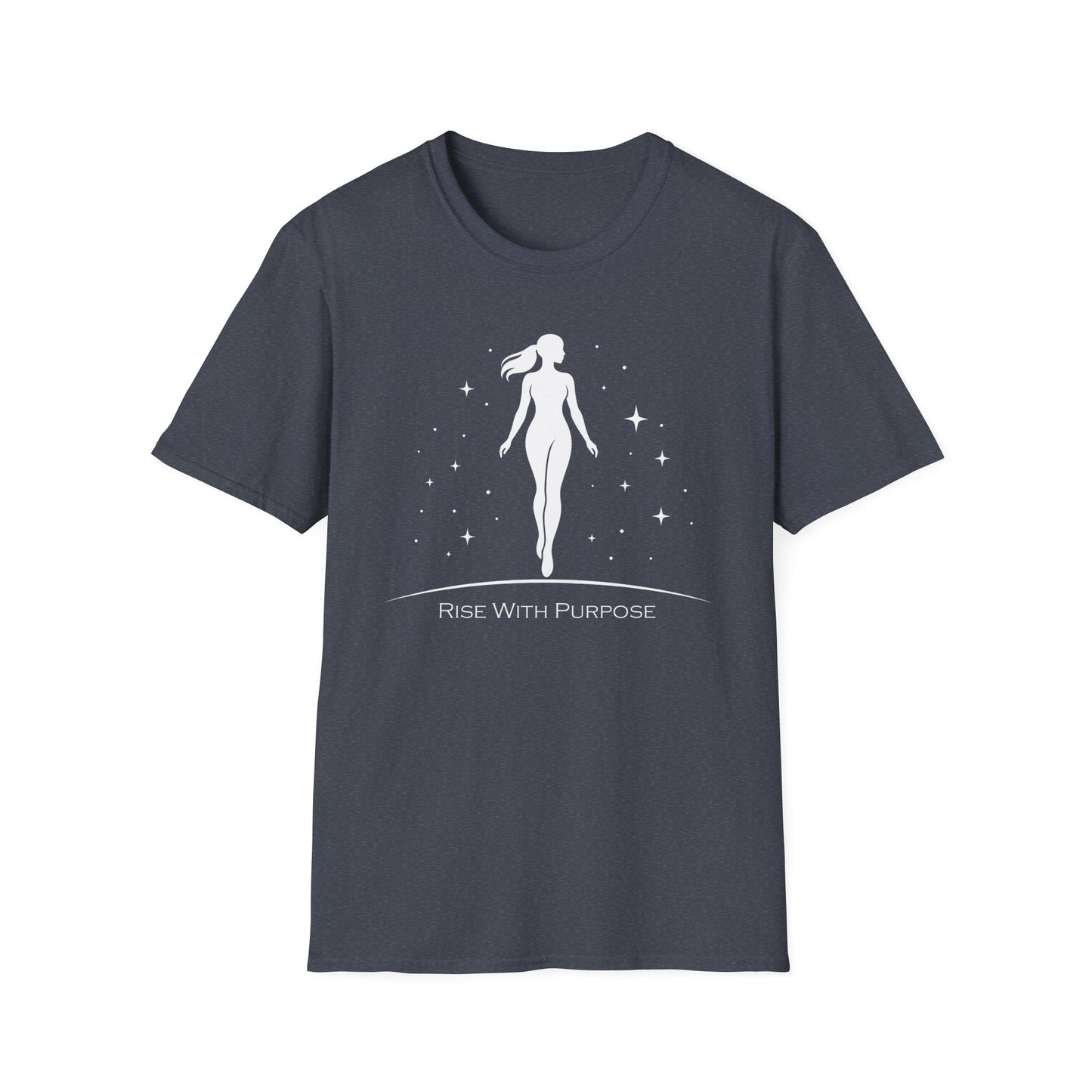 Silhouette Woman with Stars T-Shirt | Rise With Purpose