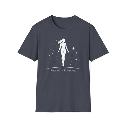 Silhouette Woman with Stars T-Shirt | Rise With Purpose