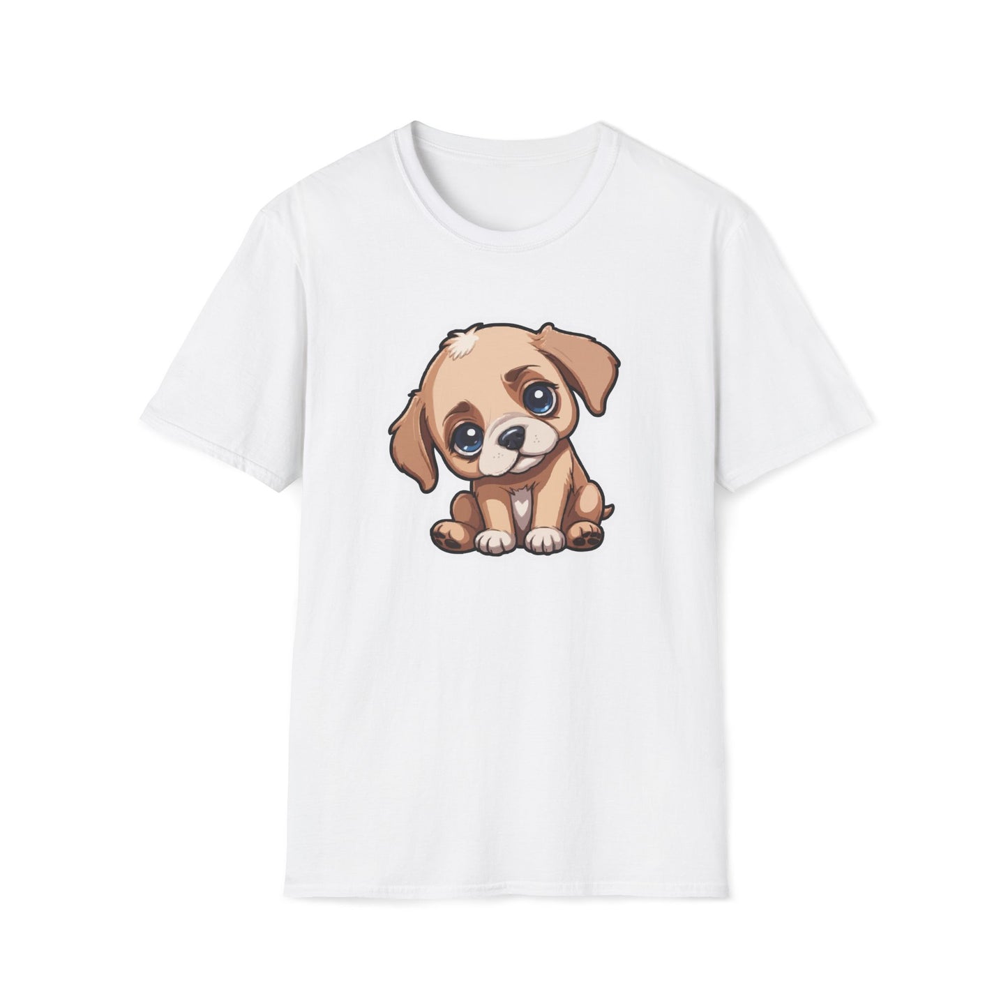 Cute Dog Graphic T-Shirt, Perfect Gift for Pet Lovers, Casual Wear, Birthday Gift, Dog-Themed Apparel