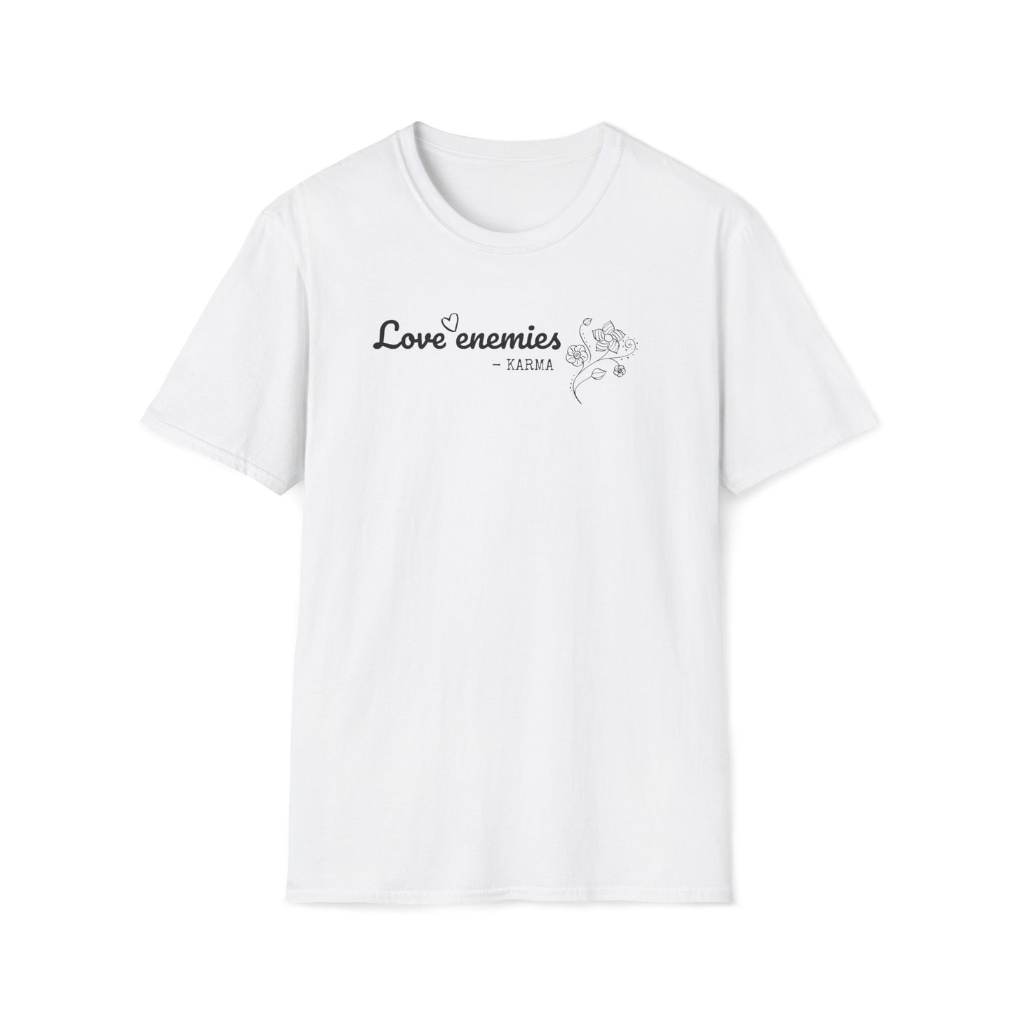 Love Enemies T-Shirt, Inspirational Faith Tee, Christian Gift