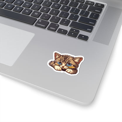 Karma Cat Kiss-Cut Stickers