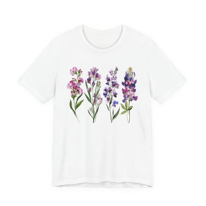 Watercolor Floral Set T-Shirt