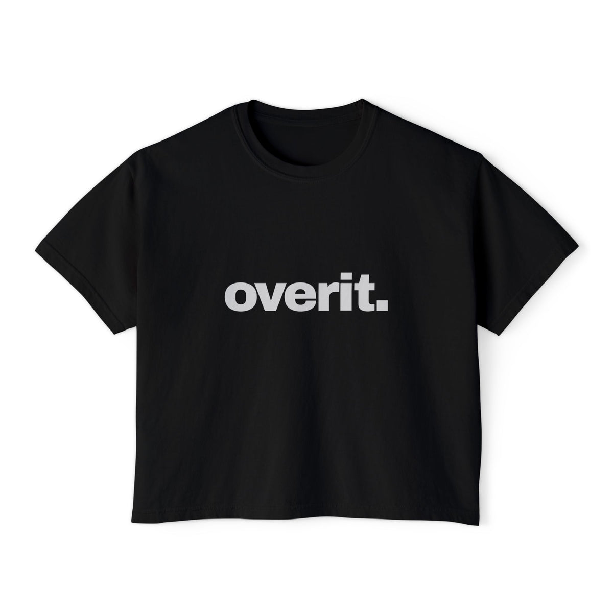 overit. Boxy Tee