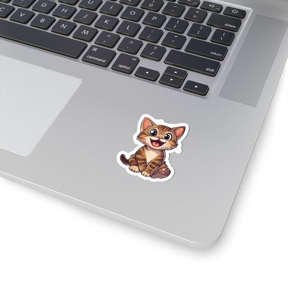 Karma Cat Kiss-Cut Stickers