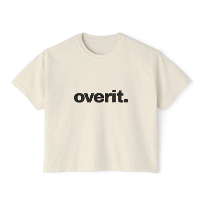 overit. Boxy Tee