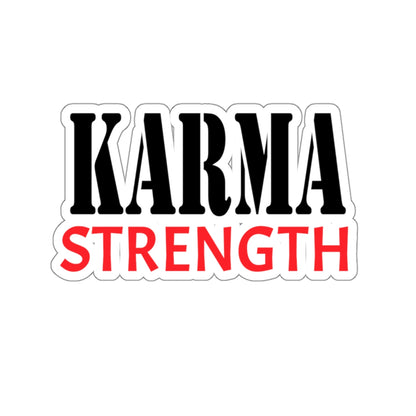 Karma Strength Kiss-Cut Stickers